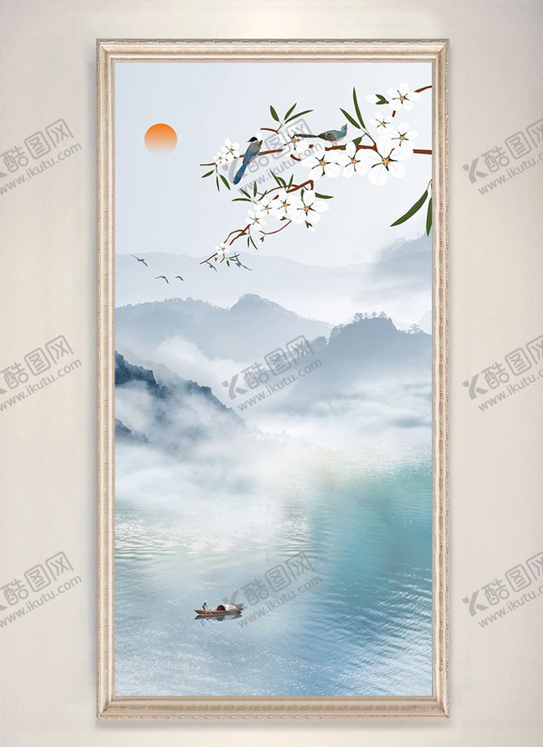 编号：45410410312255091524【酷图网】源文件下载-玄关装饰画