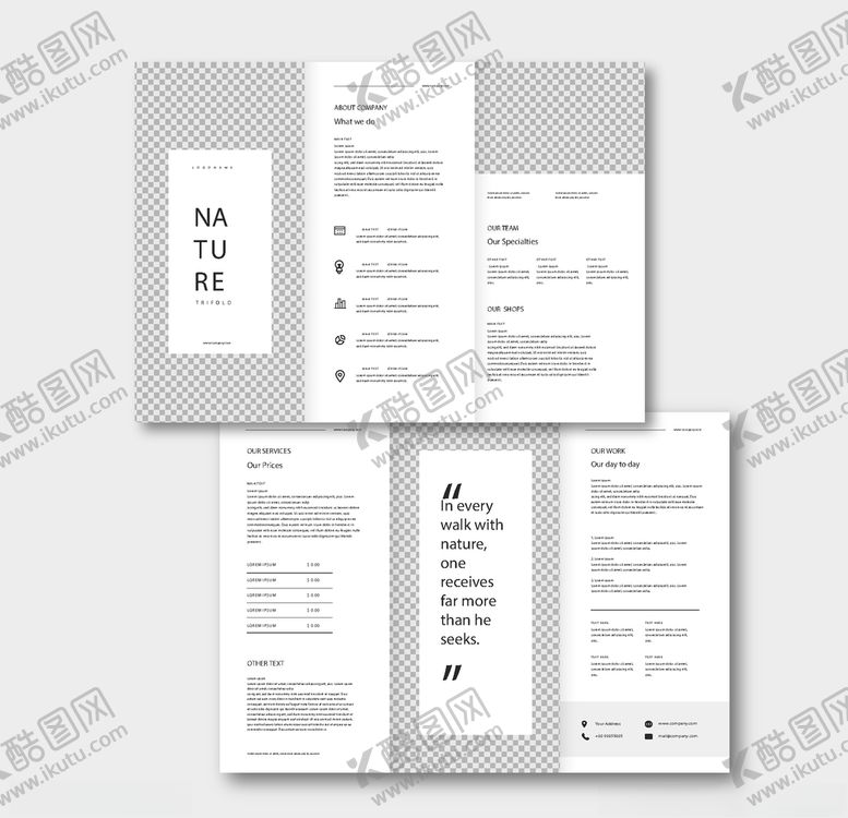 编号：20893110051616272480【酷图网】源文件下载-三折页模板