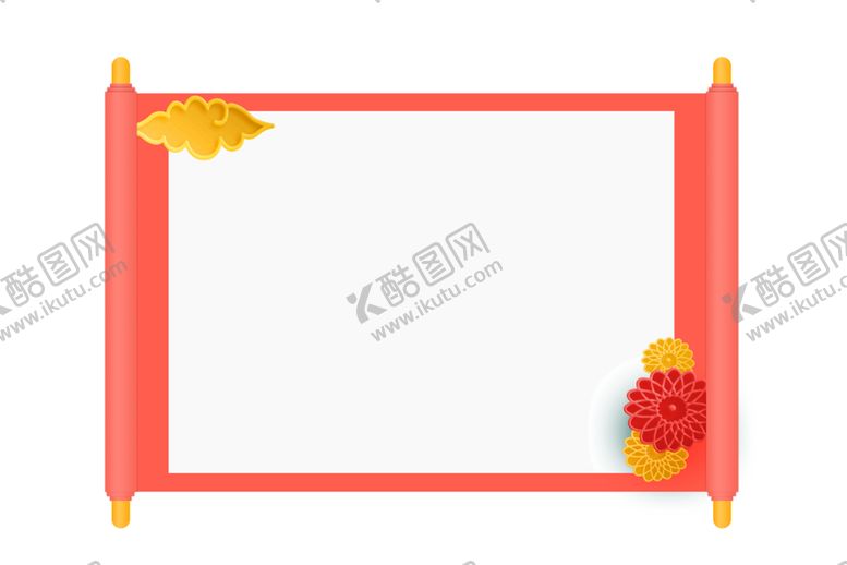 编号：19032010220351426213【酷图网】源文件下载-中国风花纹花边边框素材