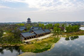 西安渼陂湖景区