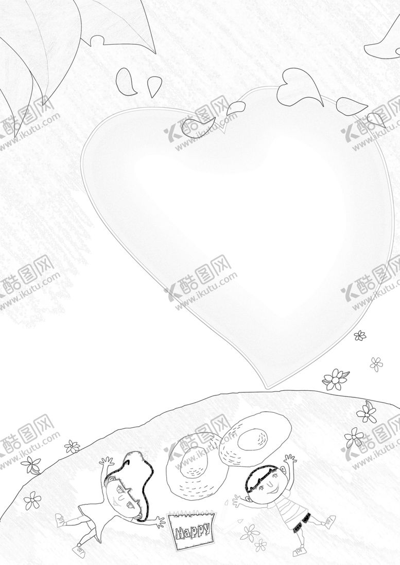编号：53173302271444573141【酷图网】源文件下载-黑白线稿