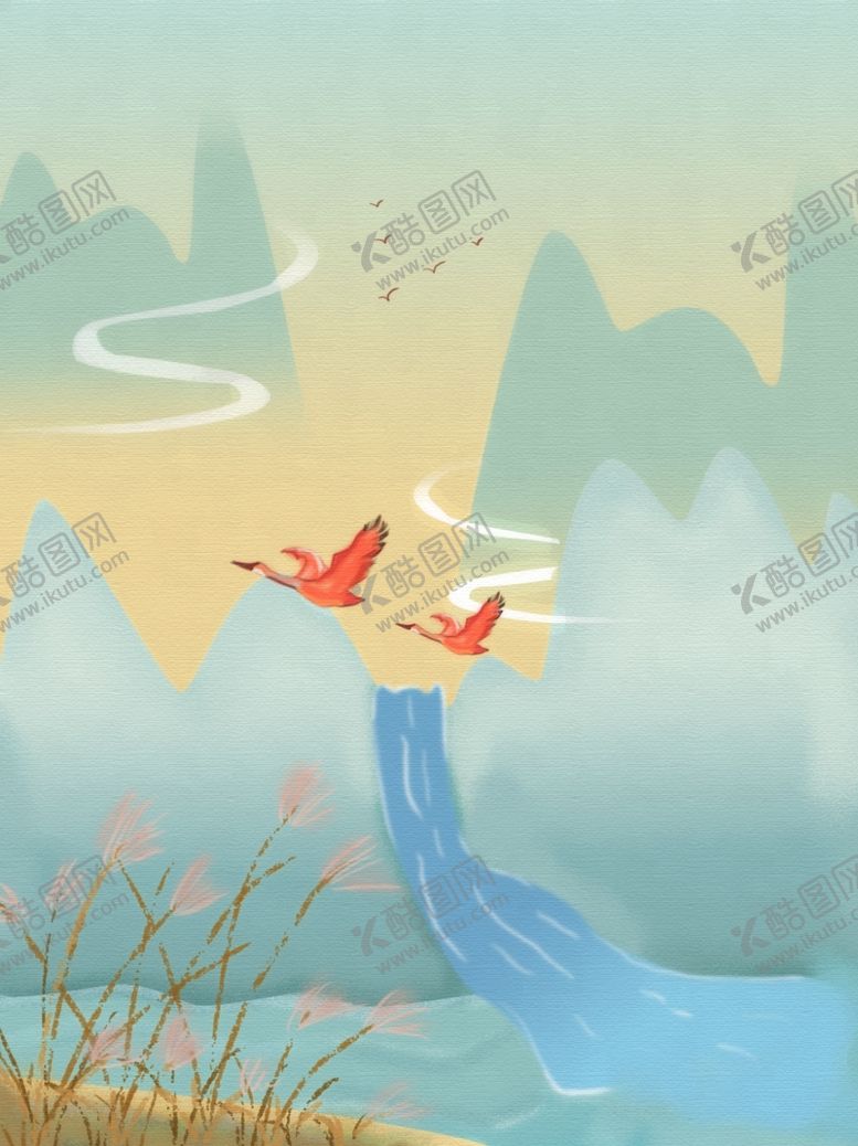 编号：50580609251834597507【酷图网】源文件下载-白露海报