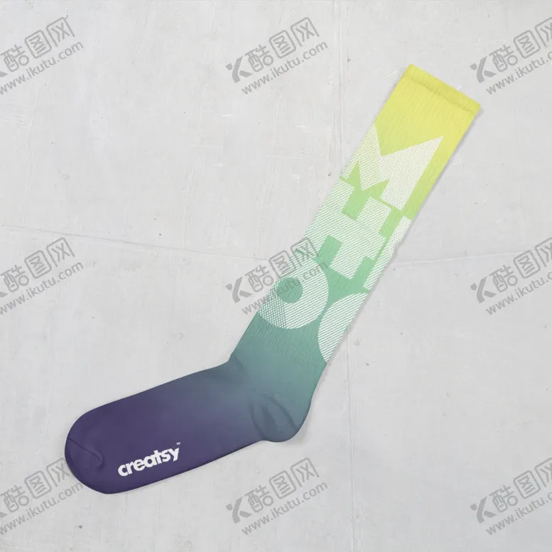 编号：45166006302224013160【酷图网】源文件下载-袜子样机图片