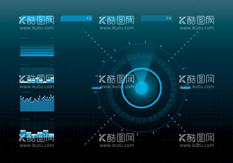 编号：69709411161847537739【酷图网】源文件下载-雷达科技背景图片