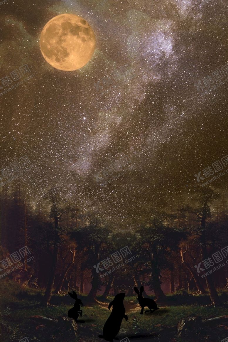 编号：82482511211529292890【酷图网】源文件下载- 创意星空合成海报图片