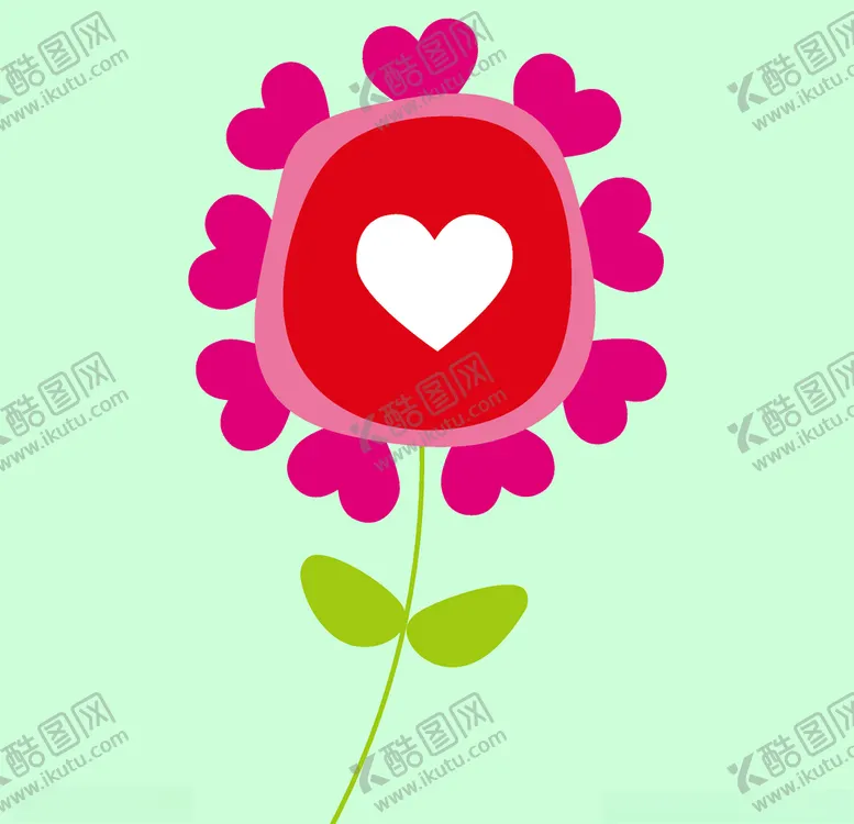 编号：79839010201126233332【酷图网】源文件下载-花朵可爱卡通手绘矢量素材