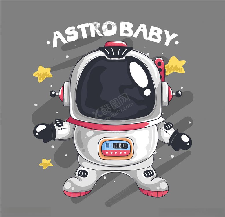 编号：39267709090811044375【酷图网】源文件下载-卡通宇航员