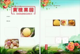 黄桃果园产品展示页面