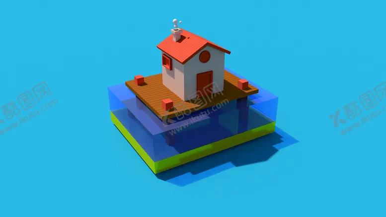 编号：01463809200146111967【酷图网】源文件下载-C4D 三维壁纸 定格12点 