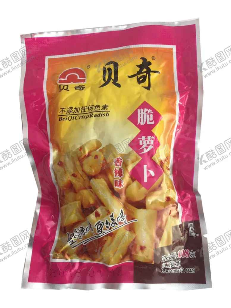 编号：48885004290039169528【酷图网】源文件下载-贝奇脆萝卜108g