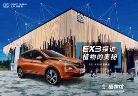 北汽新能源EX5车牌