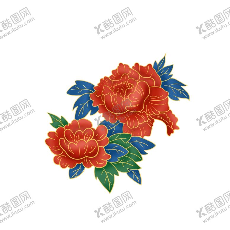 编号：31778105010413278454【酷图网】源文件下载-牡丹花