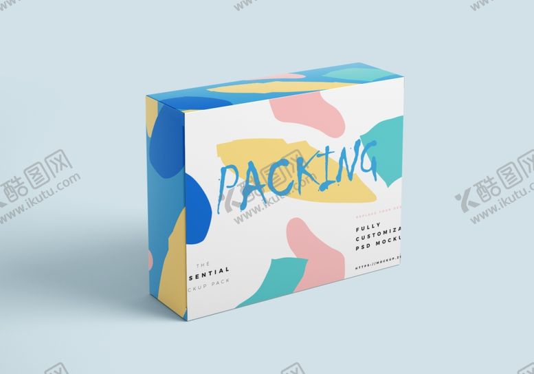 编号：65509409190120415449【酷图网】源文件下载-高端礼品购物袋VI包装盒效果图