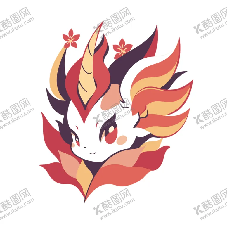 编号：50796412071040465639【酷图网】源文件下载-卡通麒麟