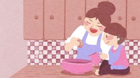 母子健康宣传板诊所海报公益海报