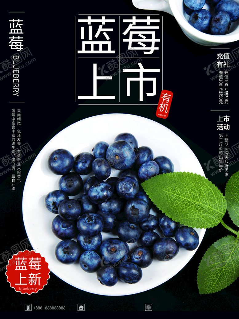 编号：51062910050000540298【酷图网】源文件下载-蓝莓