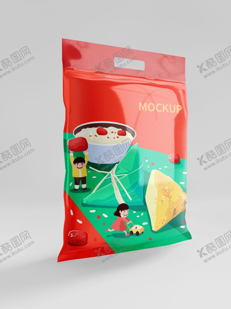 编号：30323209090951027596【酷图网】源文件下载-零食袋包装样机