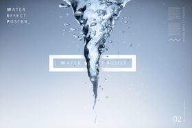  水滴海报 