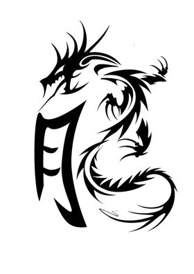 中国风金色龙元素