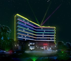 夜景亮化建筑建筑效果图