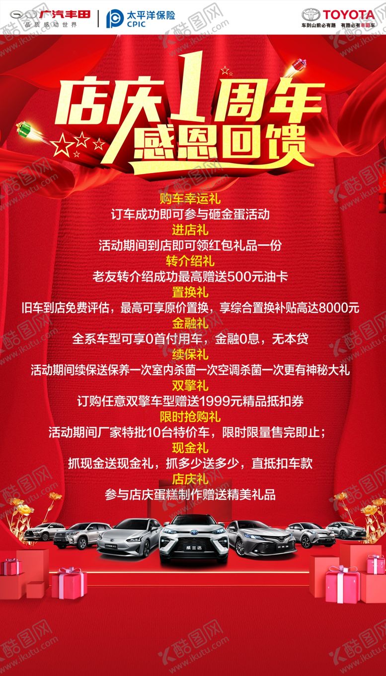 编号：99110403242211578113【酷图网】源文件下载-周年庆海报