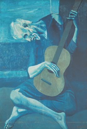 毕加索抽象绘画作品