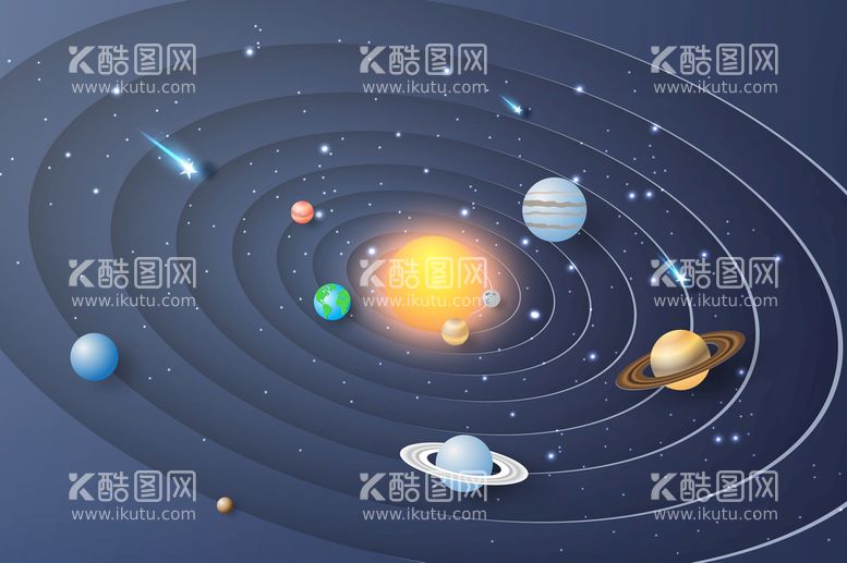 编号：56393810271031361451【酷图网】源文件下载-卡通星球图片