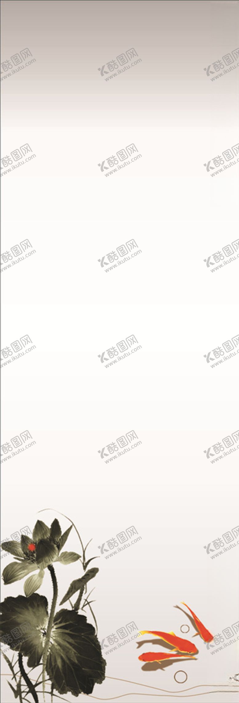 编号：44324206261628009604【酷图网】源文件下载-水墨画展架