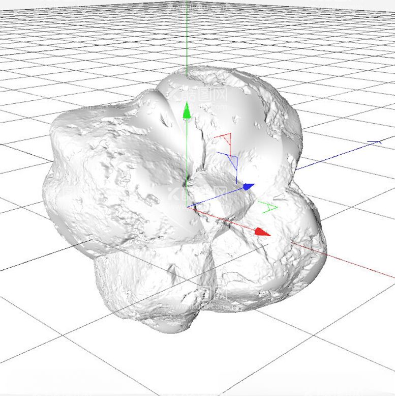 编号：17888612251314225687【酷图网】源文件下载-C4D模型岩石