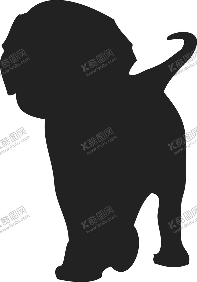 编号：98190907041826398291【酷图网】源文件下载-动物剪影