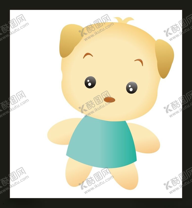 编号：86673602222304486407【酷图网】源文件下载-手绘狗熊熊猫