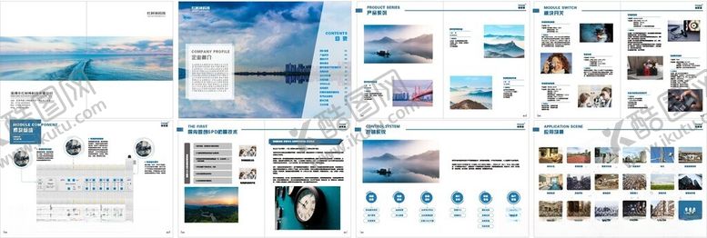 编号：24243211151337572645【酷图网】源文件下载-企业精美简洁画册