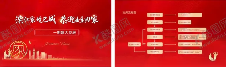编号：22392412201652215316【酷图网】源文件下载-楼盘交房海报