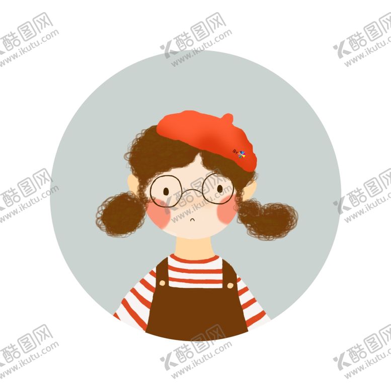 编号：75801907050022539003【酷图网】源文件下载-小女孩卡通画