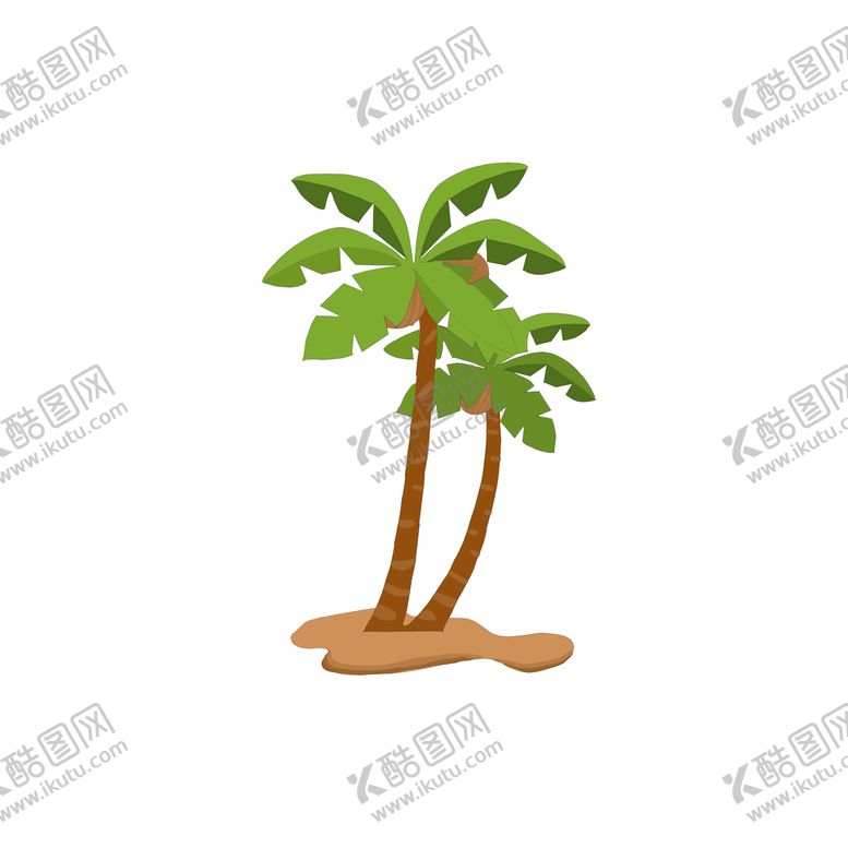 编号：87394209200026326895【酷图网】源文件下载-椰树插画