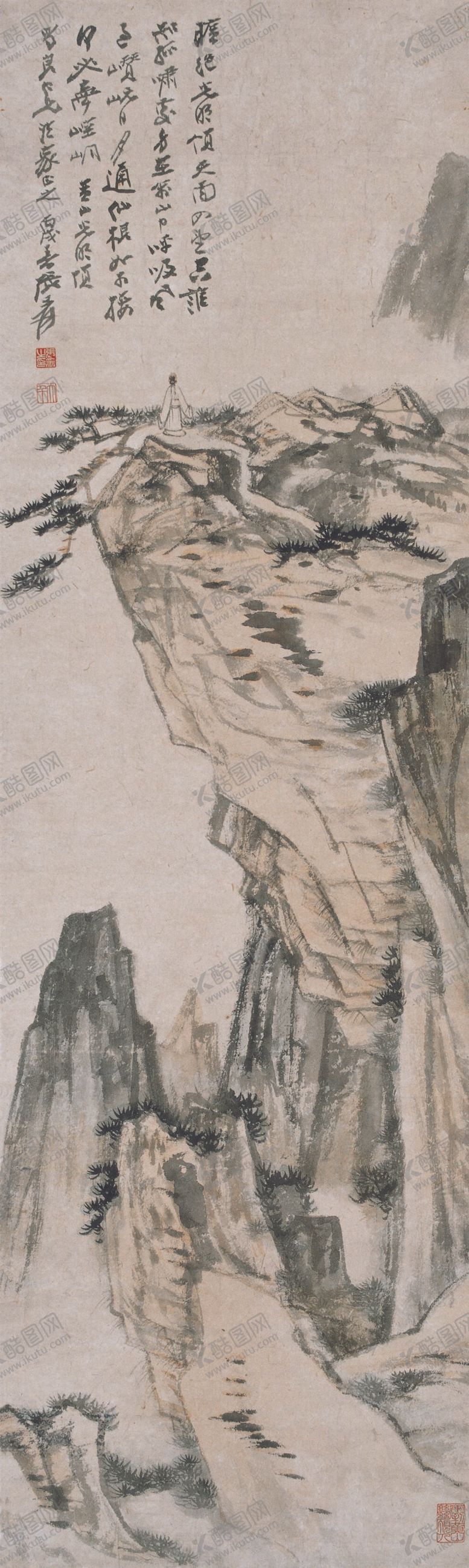 编号：79415210080208319512【酷图网】源文件下载-张大千国画