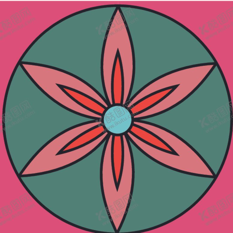 编号：67555610300239074936【酷图网】源文件下载-波西米亚风格花纹图案