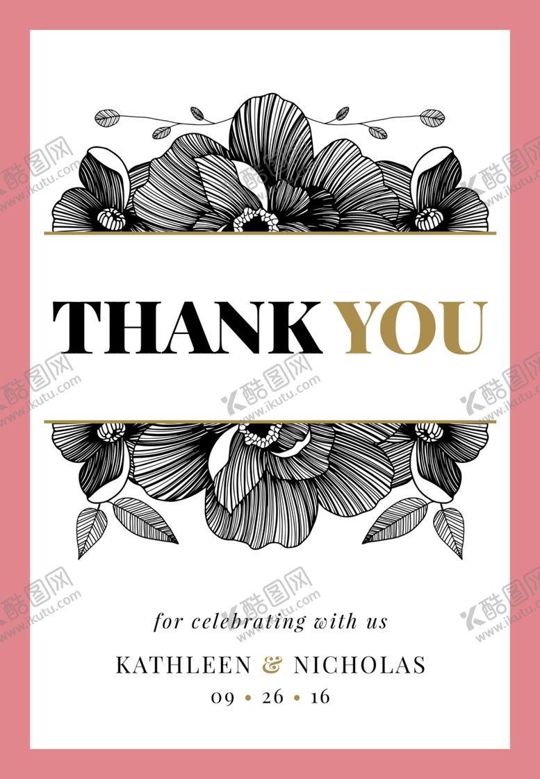 编号：11554510292307379796【酷图网】源文件下载-高端婚礼邀请函设计