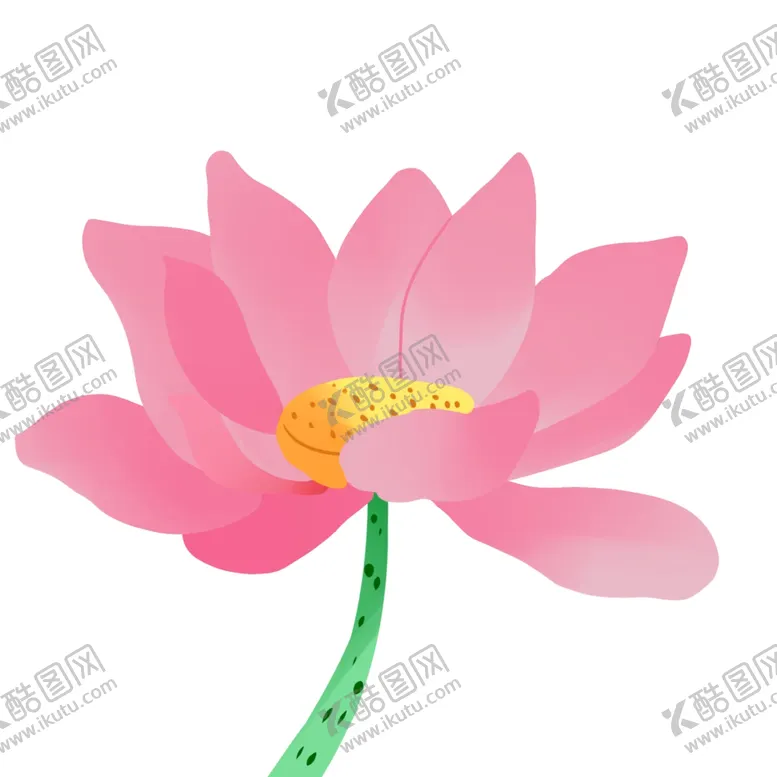 编号：36178704190446588507【酷图网】源文件下载-莲花插画