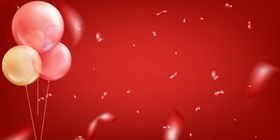 红色促销大气格局喜庆氛围背景