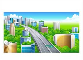 城市风景