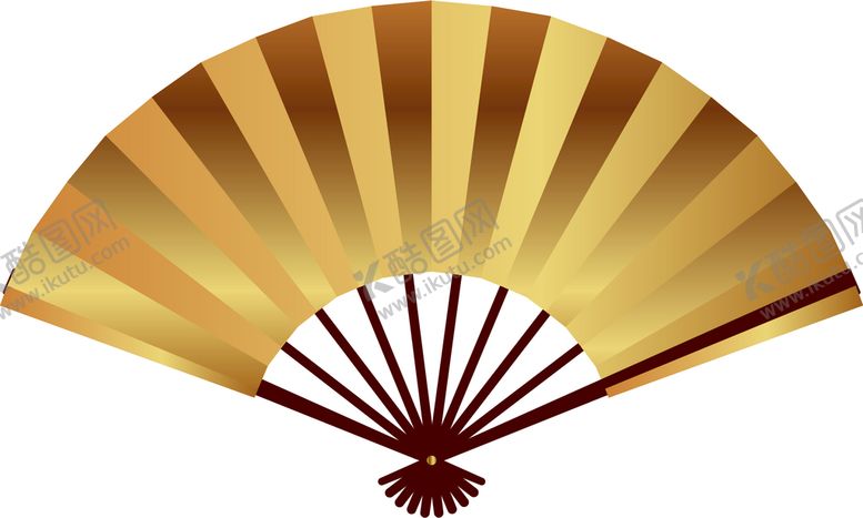 编号：60785909122204091597【酷图网】源文件下载-国潮风扇子素材