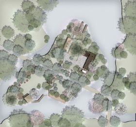 景观PSD俯视鸟瞰分层素材