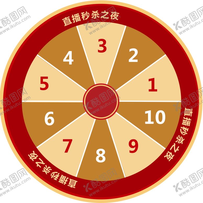 编号：59290507121224263142【酷图网】源文件下载-大转盘分层文件