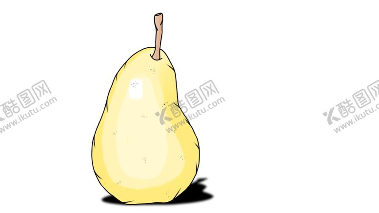 编号：40922905080014208193【酷图网】源文件下载-水果梨手绘分层