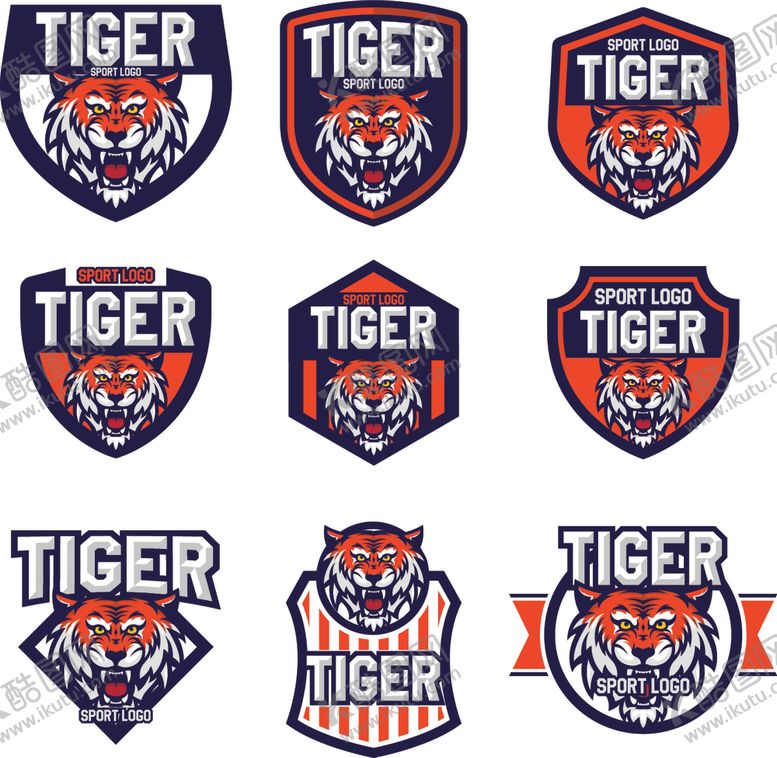 编号：22439310301834167620【酷图网】源文件下载-老虎图标