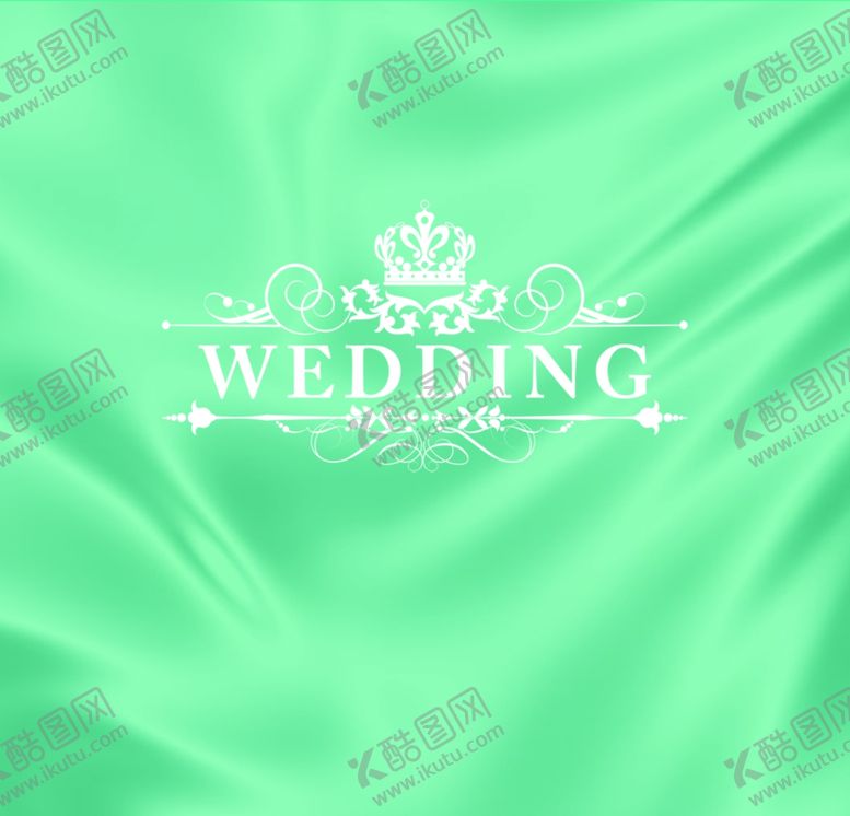 编号：28666609230328212120【酷图网】源文件下载-绿色主题婚礼