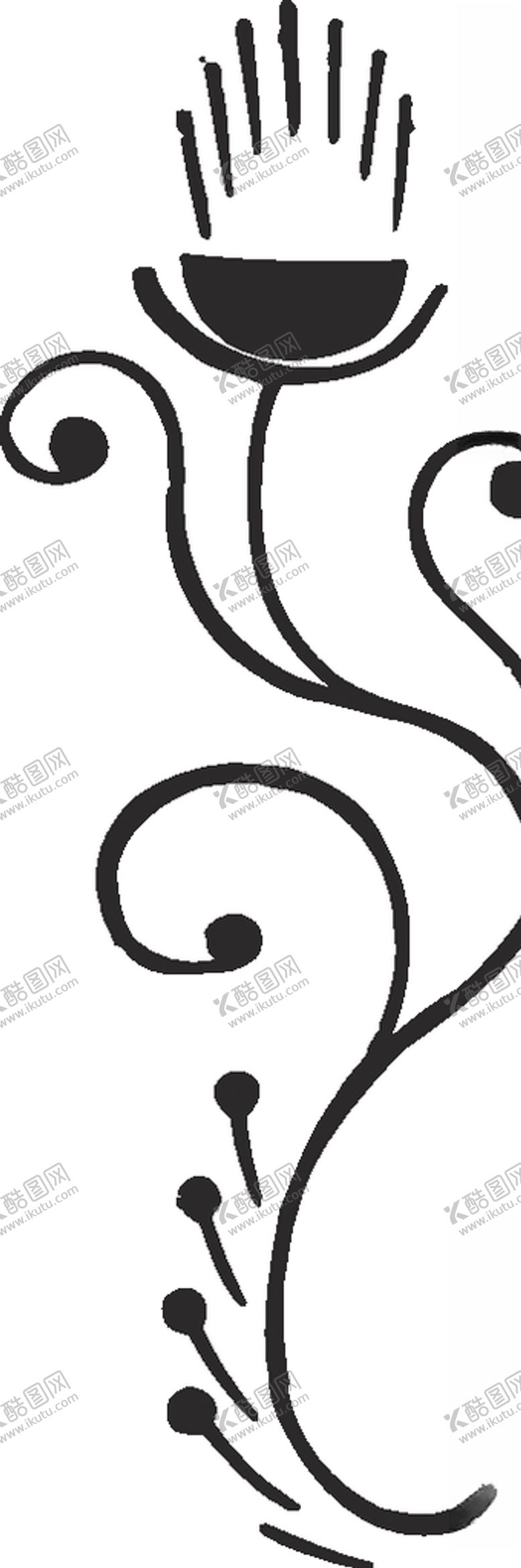 编号：10578505130056532317【酷图网】源文件下载-镂空花图案