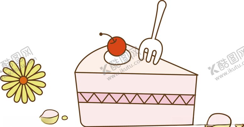 编号：61775410111532232386【酷图网】源文件下载-卡通蛋糕