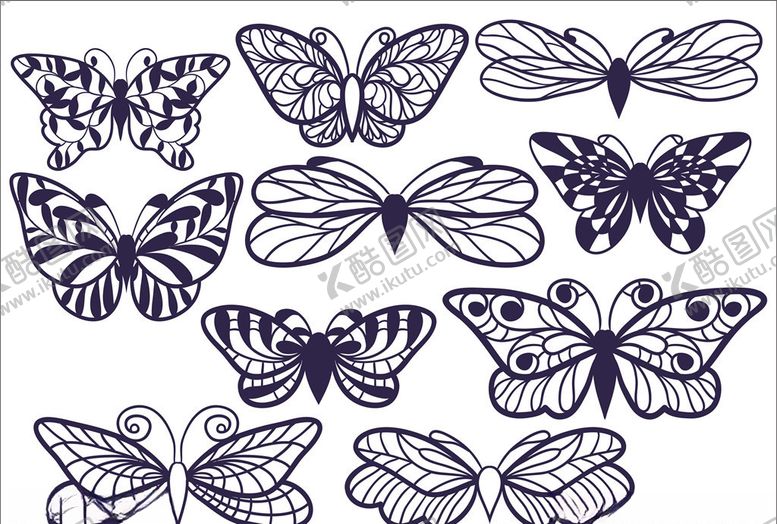 编号：87788409160520031734【酷图网】源文件下载-蝴蝶